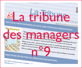 La tribune des managers du réseau n°9