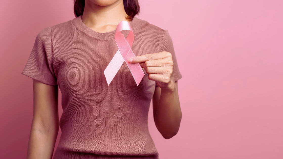 Ruban rose symbolisant la prévention et la lutte contre le cancer du sein